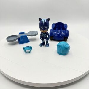 Catboy Figure PJ Masks Hero Boost W/Helmet Car Launcher